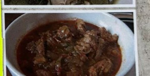 Ostri (Braised Beef in Tomato Sauce)